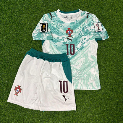 Bernardo Silva Portugal Fußballtrikot für Kinder WM 2026 Auswärts