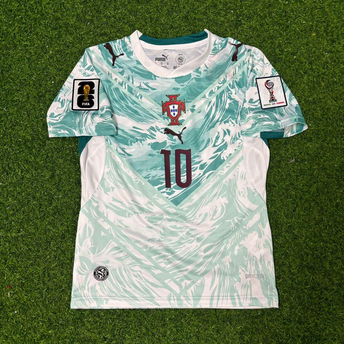 Bernardo Silva Portugal Fußballtrikot für Kinder WM 2026 Auswärts