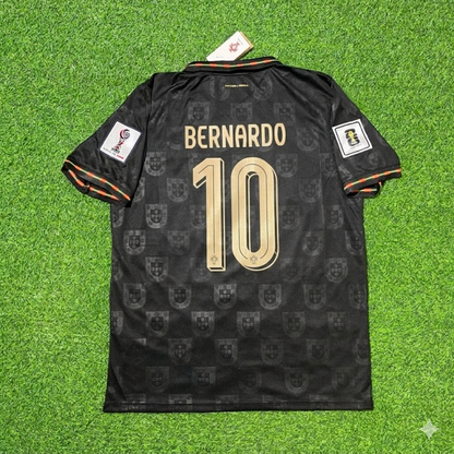 Bernardo Silva #10 Portugal 2026 World Cup Black Football Jersey