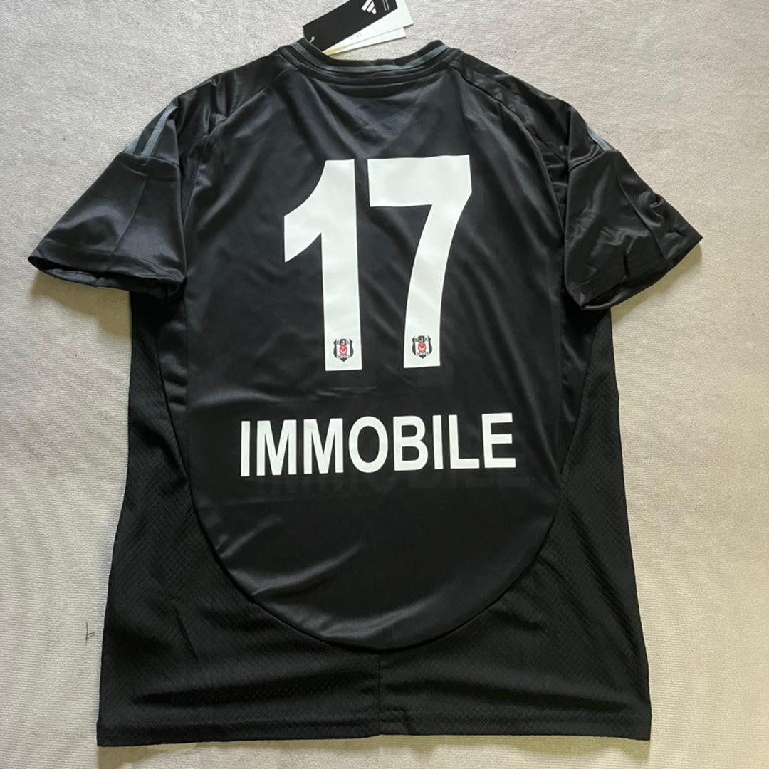 Ciro Immobile Besiktas Formasi Black Trikot Jersey