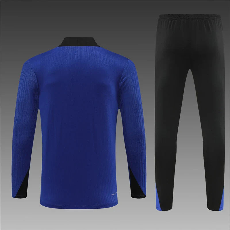 Barcelona Trainingsanzug Blaues Trainingsoberteil-Paket