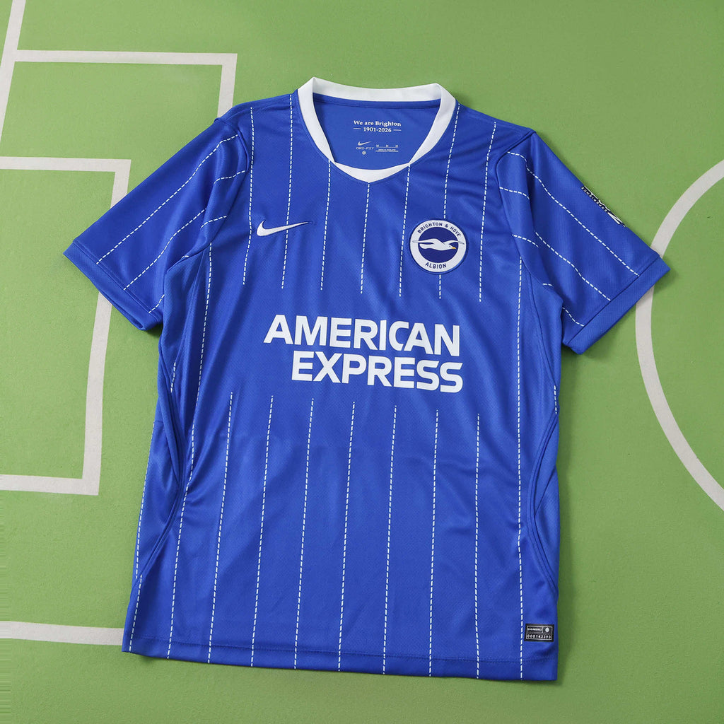 Brighton 2026-2027 Season Home Blue Football Jersey Trikot Maillot