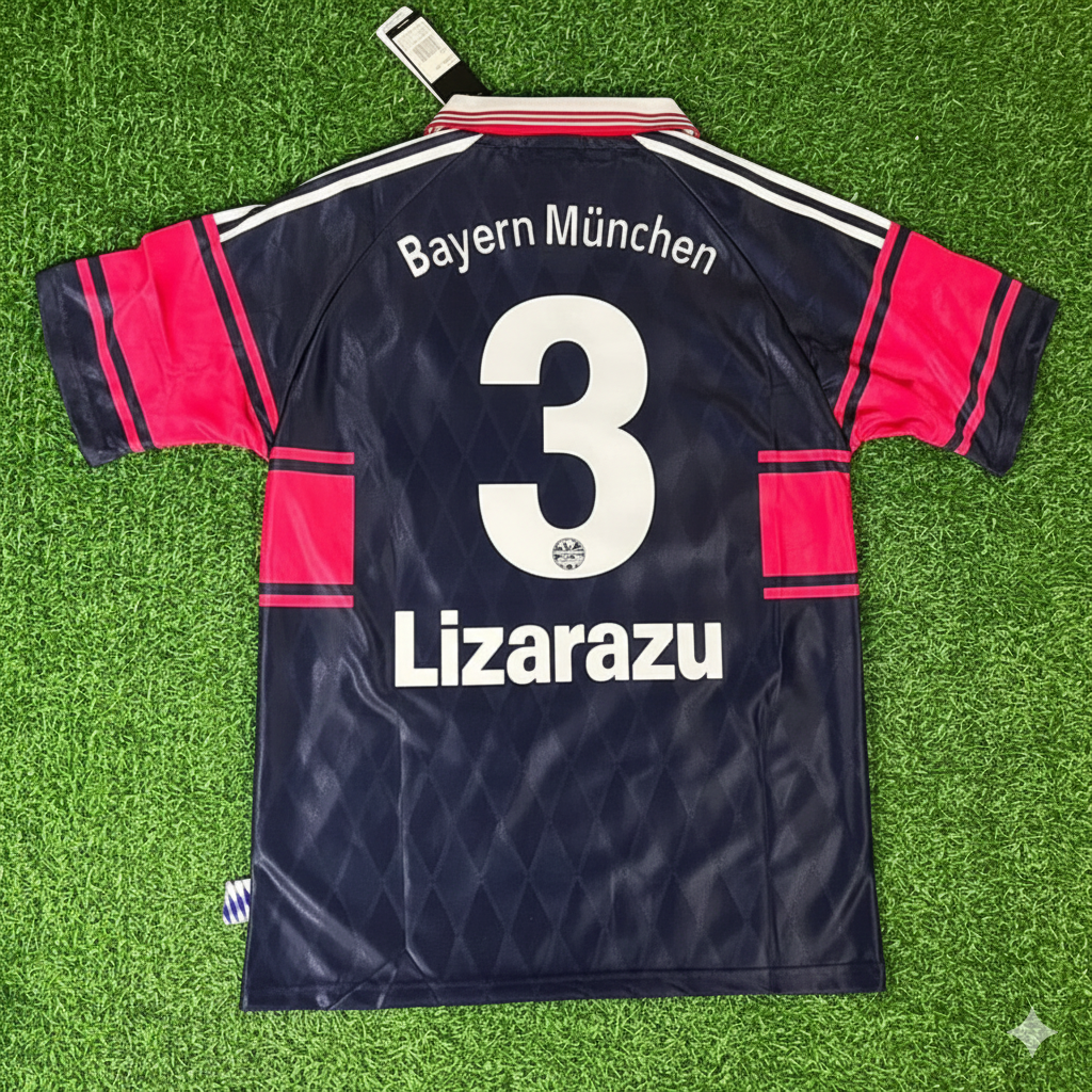 Bayern Munich 1997/99 Retro Jersey – Bixente Lizarazu 3