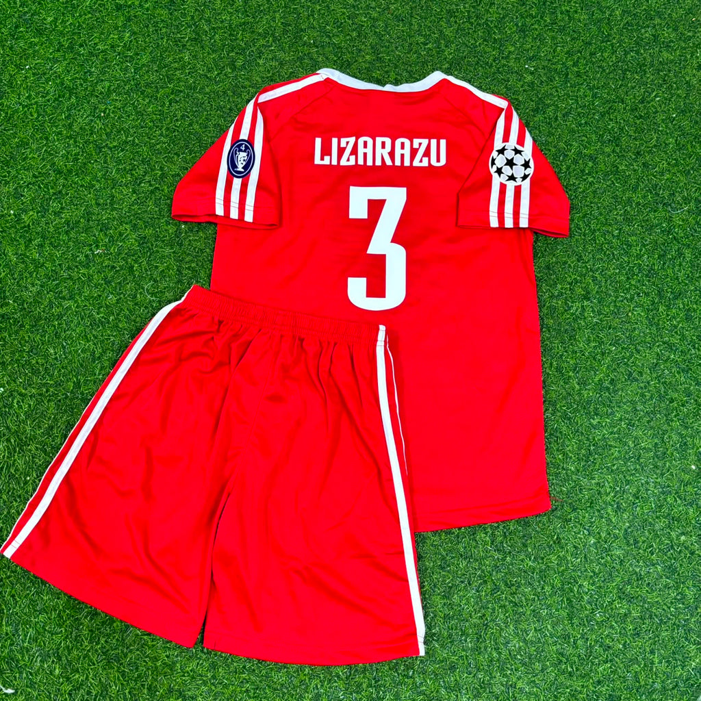 Bixente Lizarazu FC Bayern München 2000-2001 Kinder Retro Trikot | Fußballtrikot