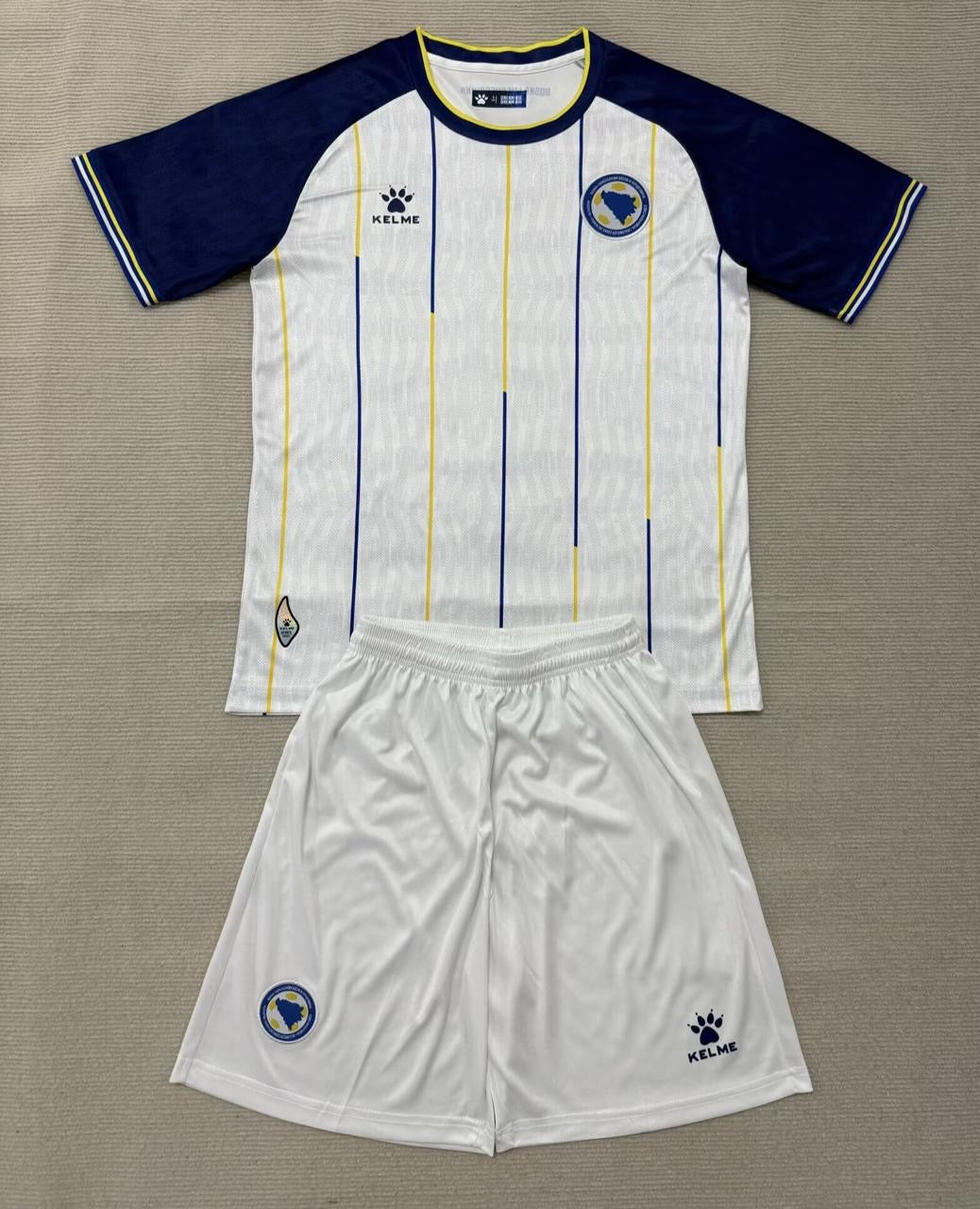Bosnia and Herzegovina 2026 World Cup White Kids Kit Football Jersey