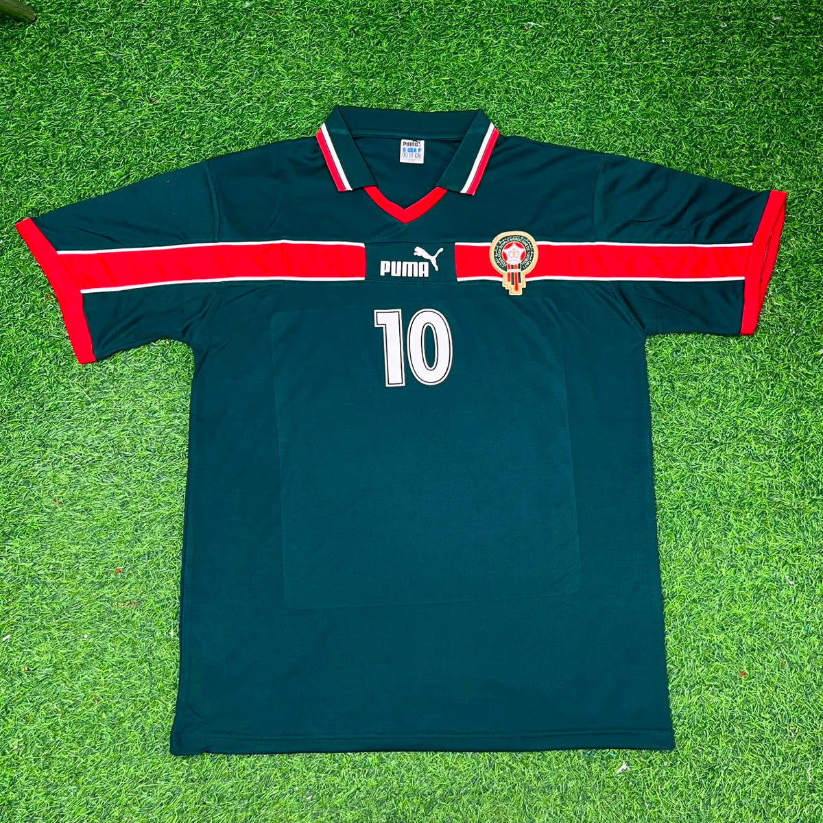 Brahim Diaz Morocco Home Retro Football Jersey