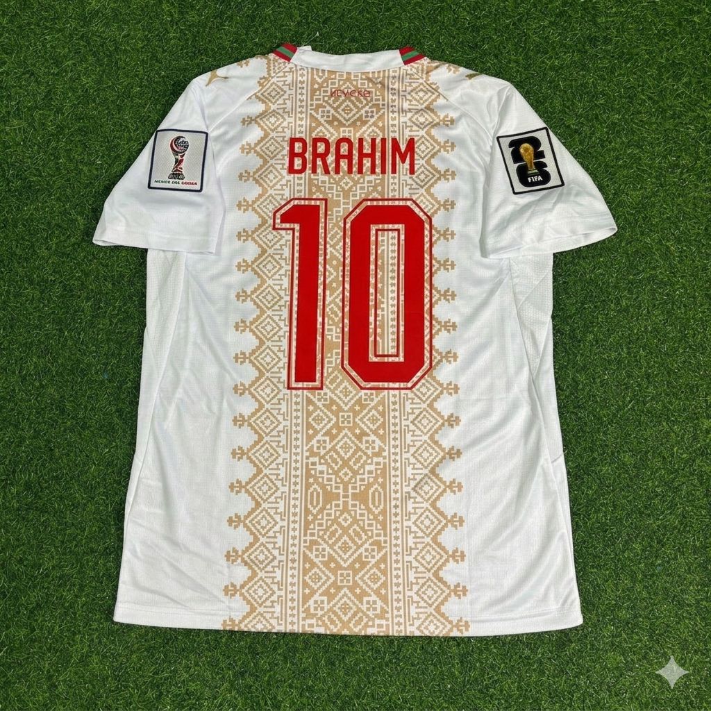 Brahim Diaz Marokko WM 2026 Auswärtstrikot