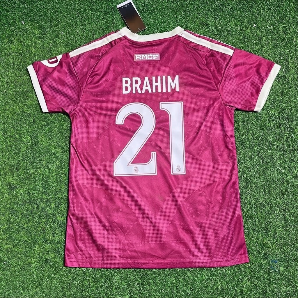 Brahim Diaz Maillot Rose Maillot de foot