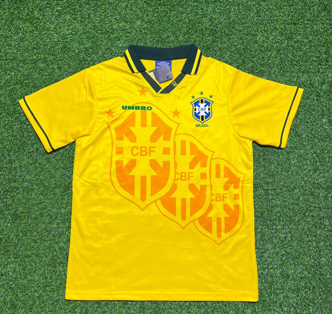 Ronaldo Nazario #20 Brasilien 1994 WM-Finale Retro Fußballtrikot