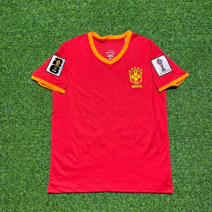 Brazil 2026 World Cup Red Jersey Trikot