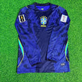 Brasilien WM 2026 Langarm Auswärtstrikot Blau