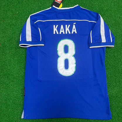 Kaka Leite – Brasilien Blau Retro Kit Trikot – | Trikot | Maillot Fußballtrikot