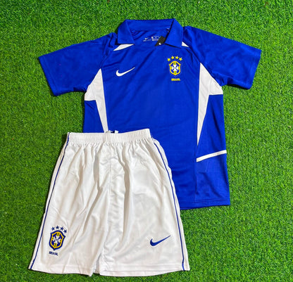 Tenue extérieure Brésil de Pelé pour enfant – Maillot de football pour enfant – | KinderTrikot | Maillot de football pour enfant