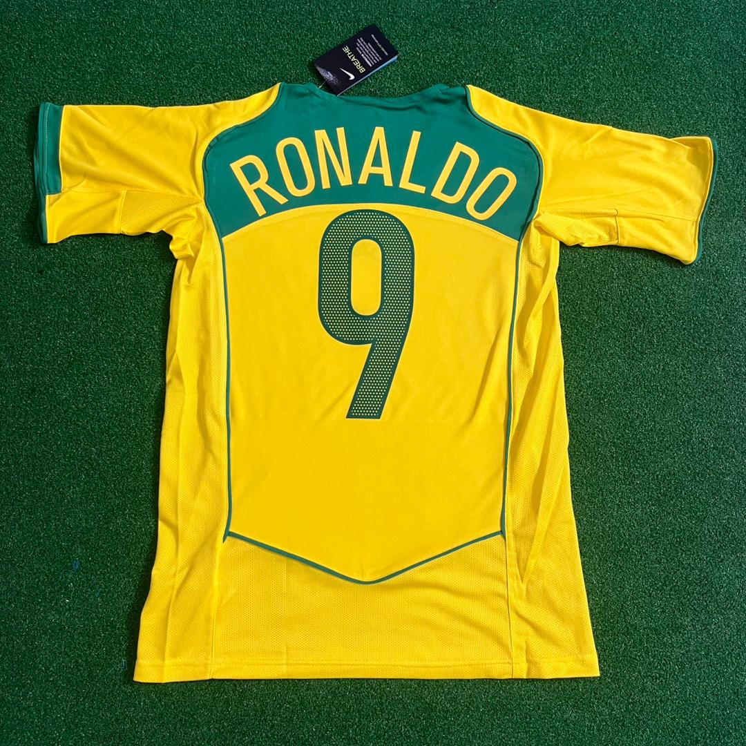 Ronaldo Nazario Brazil 2004-2006 Retro Jersey Trikot