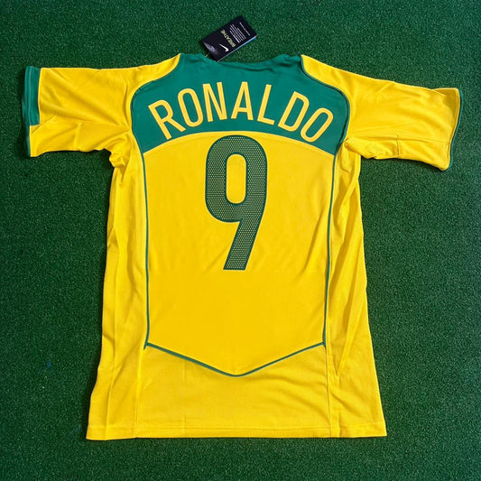 Ronaldo Nazario Brazil 2004-2006 Retro Jersey Trikot