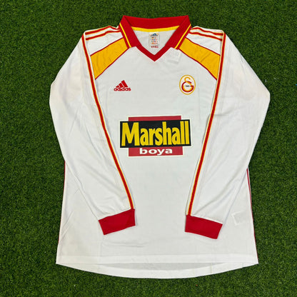 Galatasaray 2000 UEFA Final Retro Football Jersey – Bulent Korkmaz