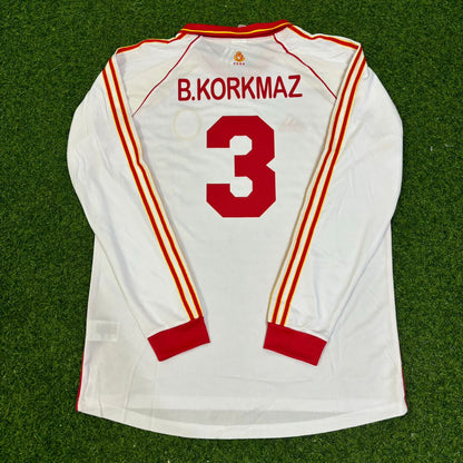 Galatasaray 2000 UEFA Final Retro Football Jersey – Bulent Korkmaz