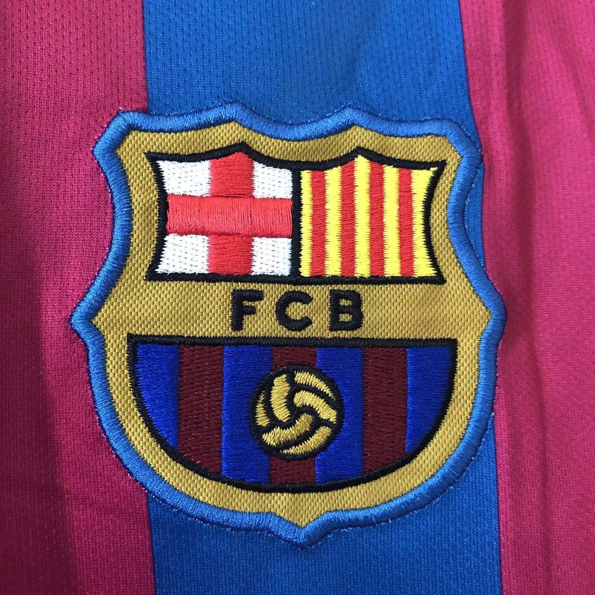 FC Barcelona 2005-2006 Season Home Retro Football Jersey Trikot Maillot