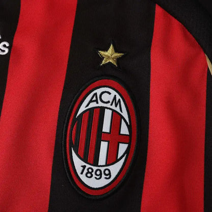 A.C. Mailand 06/07 Saison Rotes Auswärts-Retro-Trikot Fußballtrikot