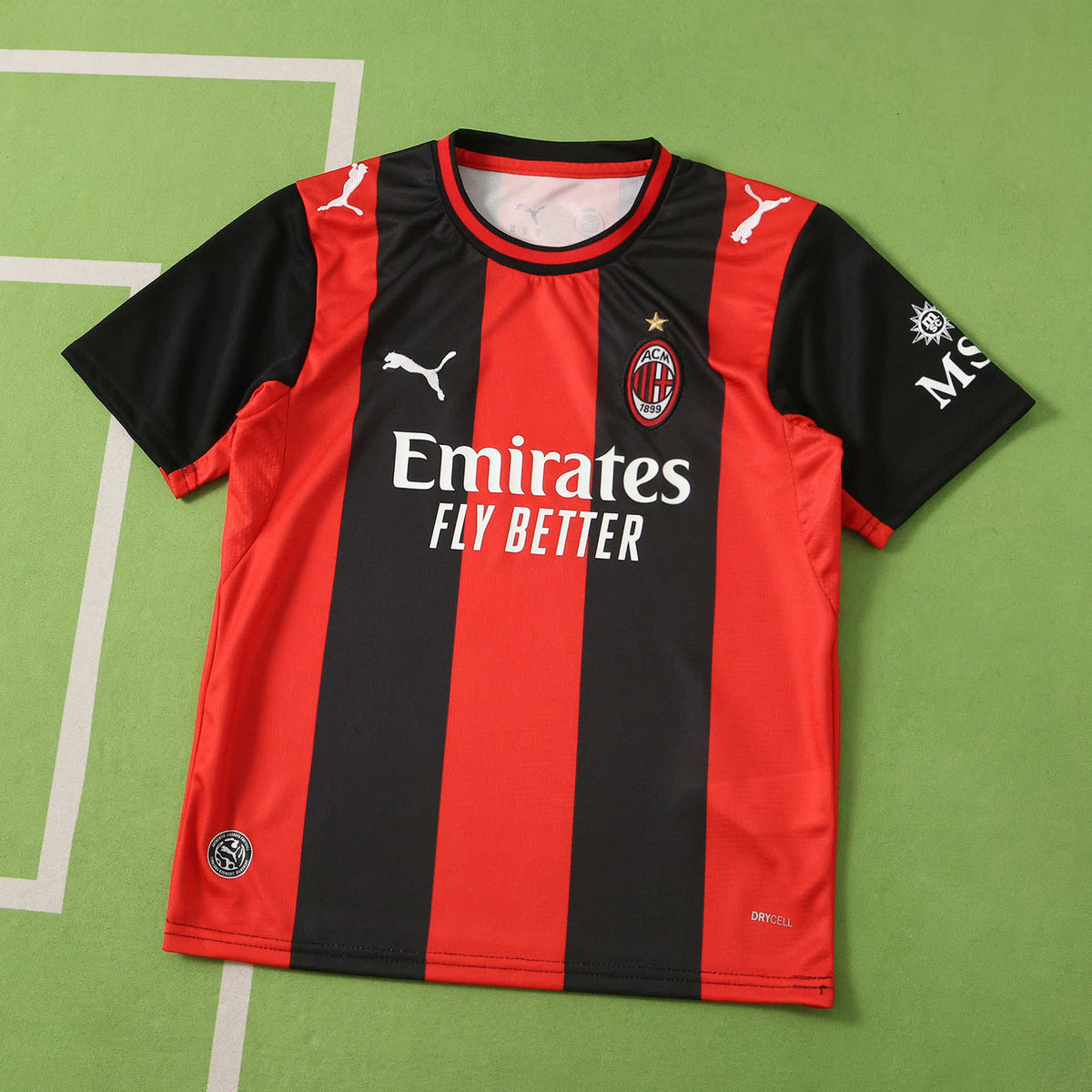 A.C. Milan 2026-2027 Season Home Kids Football Jersey Trikot Maillot