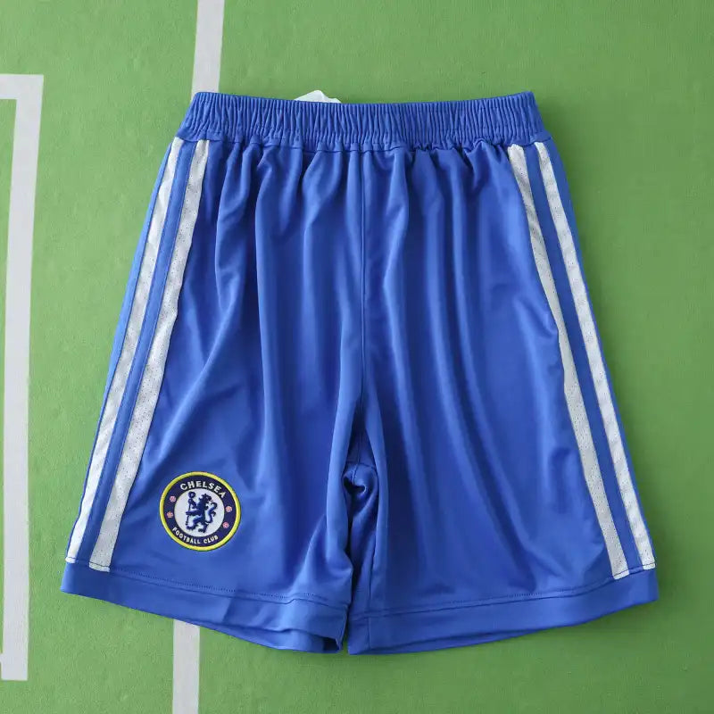 Chelsea 2012 Finale Ligue des Champions Domicile Rétro Kit Enfant Maillot T-shirt de Foot Enfant