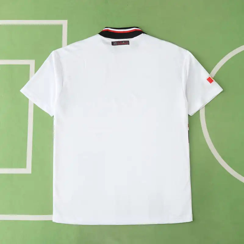 Maillot Rétro Domicile Blanc Manchester United F.C. Saison 1998