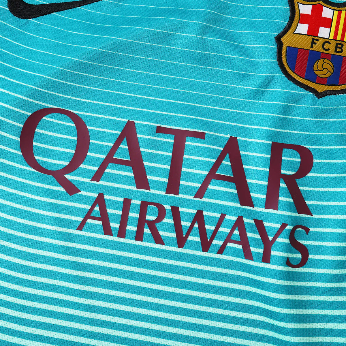 Ivan Rakitic – Barcelona 2016/17 Auswärts Retro Trikot Maillot Fußball Shirt
