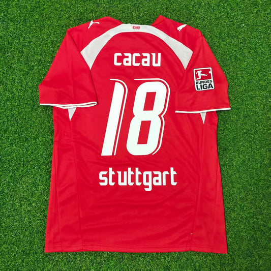 Cacau VfB Stuttgart 2006-07 Auswärtstrikot Retro Football Jersey Kit