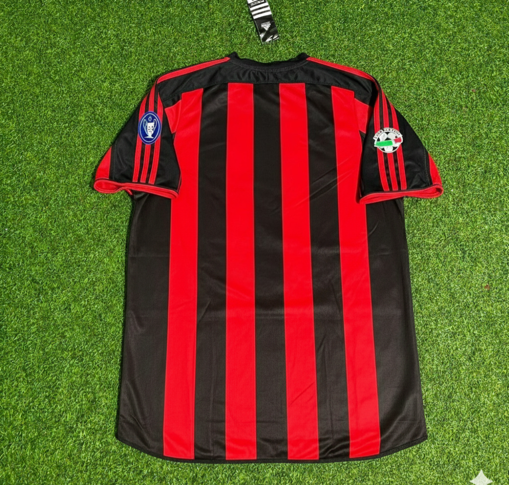 AC Milan 2003/04 Home Retro Football Jersey