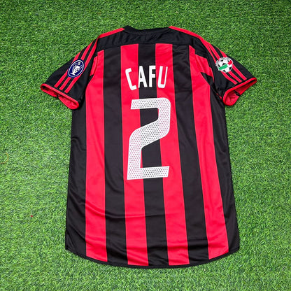 Camiseta de fútbol retro local del AC Milan 2003/04 – Cafu