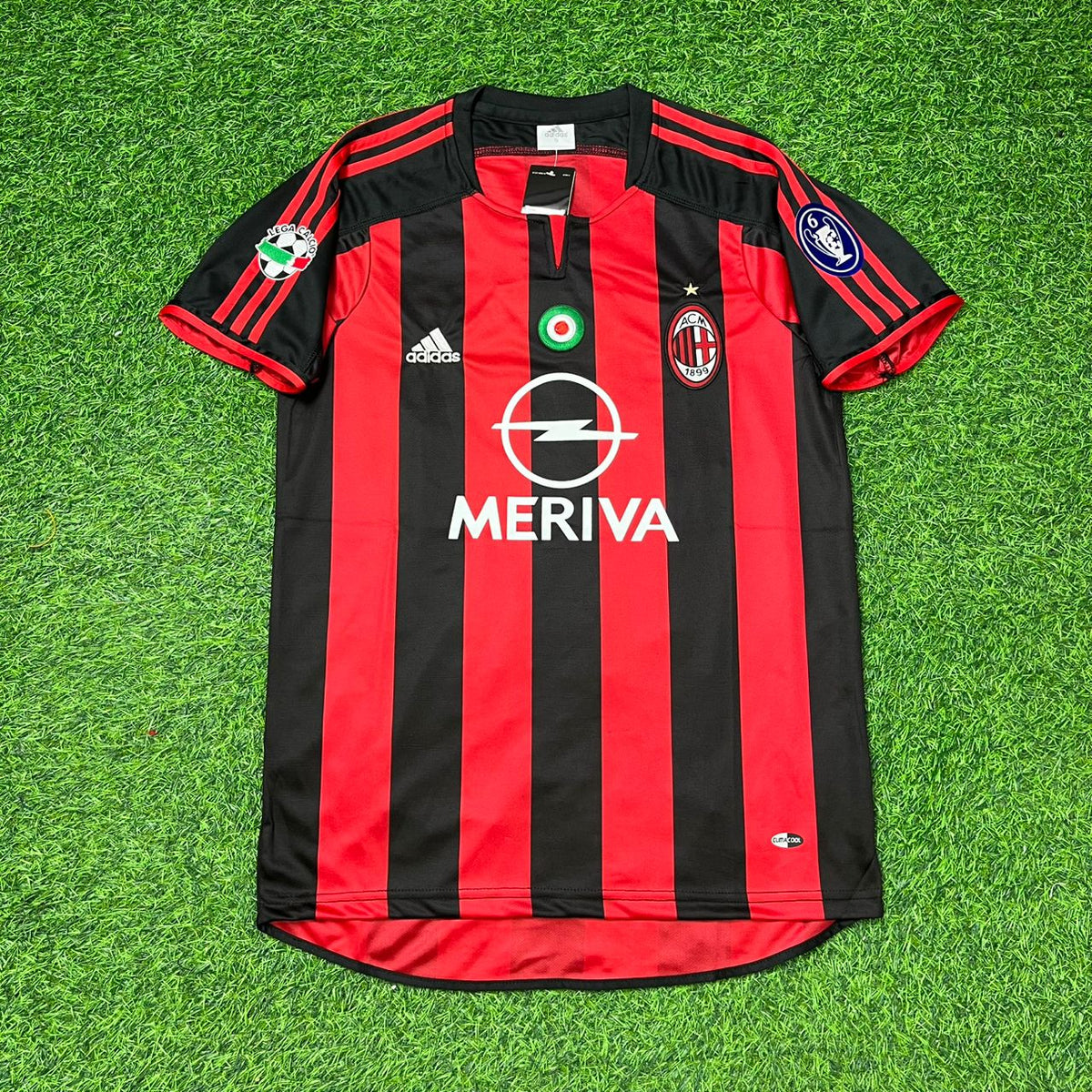 Camiseta de fútbol retro local del AC Milan 2003/04 – Cafu