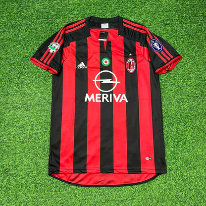 Camiseta de fútbol retro local del AC Milan 2003/04 – Cafu