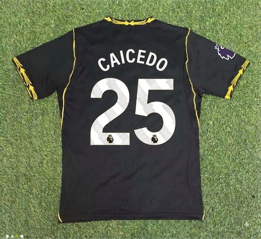 Moises Caicedo Chelsea Auswärtstrikot 2027 Neue Saison Fußballtrikot Set