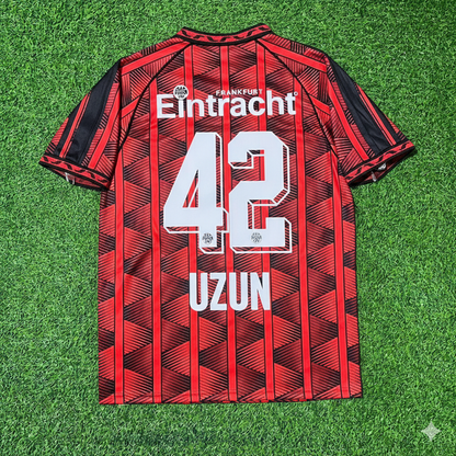Can Uzun 42- Eintracht Frankfurt Retro Fußballtrikot