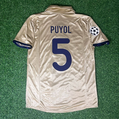 Carles Puyol – FC Barcelona 2001-2002 Retro Jersey – | Trikot | Maillot | Maglia Soccer Shirt