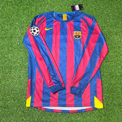 Maillot de football rétro Lionel Messi Barcelone