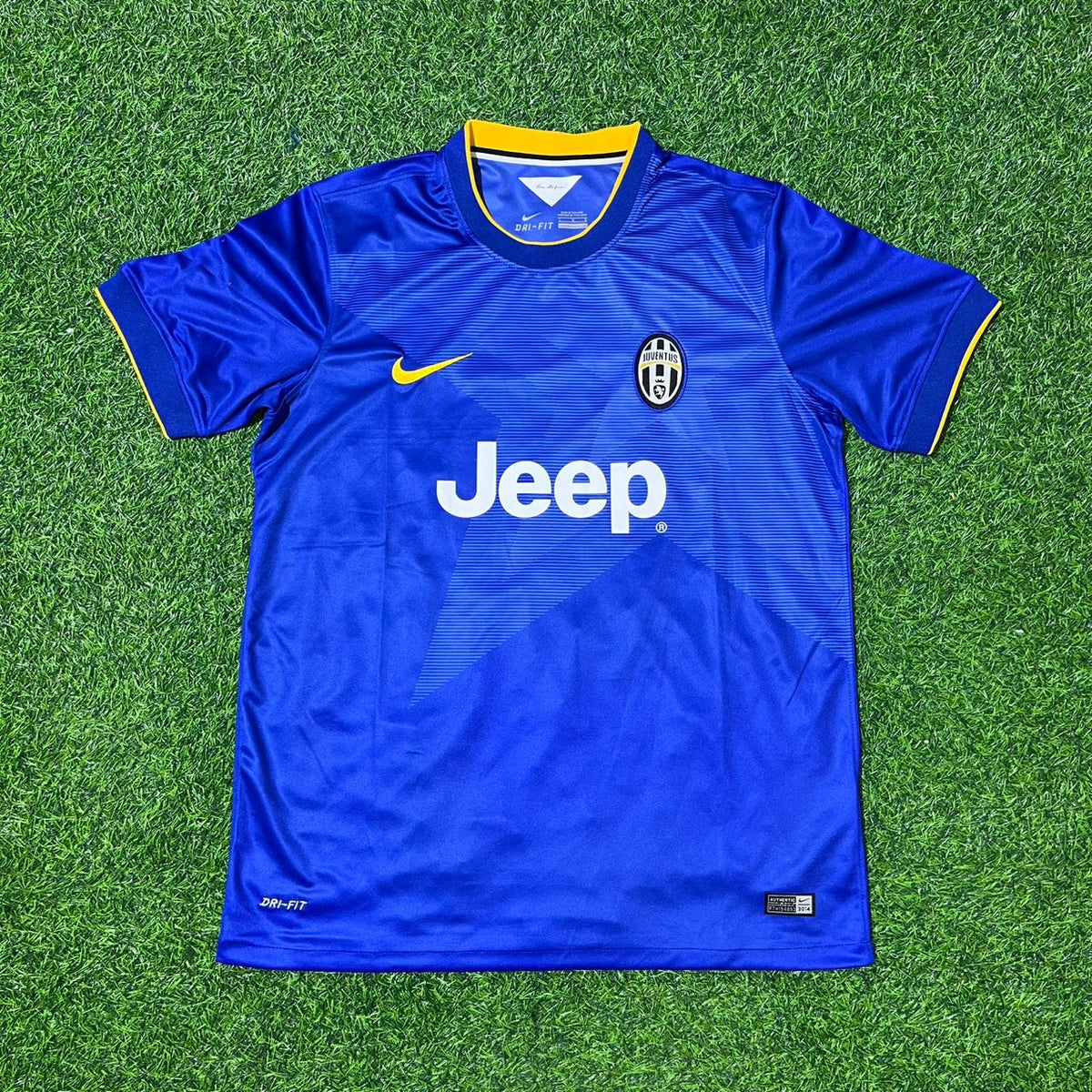Maillot de football rétro bleu Juventus 2014/15 de Claudio Marchisio