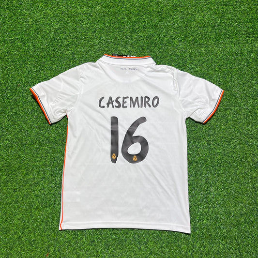 Casemiro 16- Real  Madrid '14 CL Final Jersey Soccer Shirt