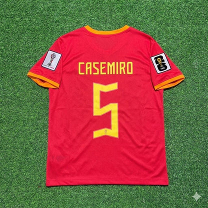 Casemiro 5# Brasilien WM 2026 Rotes Trikot