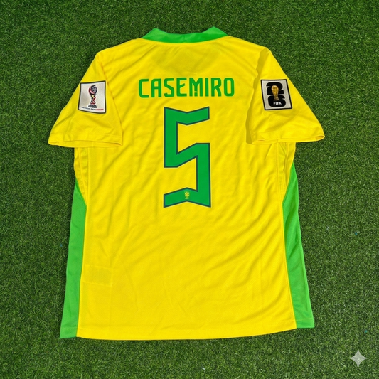 Casemiro 5 Brasilien WM 2026 Neue Saison Fußballtrikot