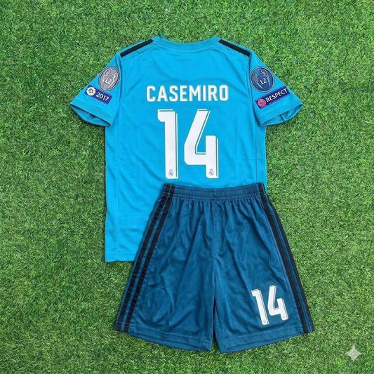 Casemiro 14 - Real Madrid 2017/2018 Kinder Trikot Fußballtrikot