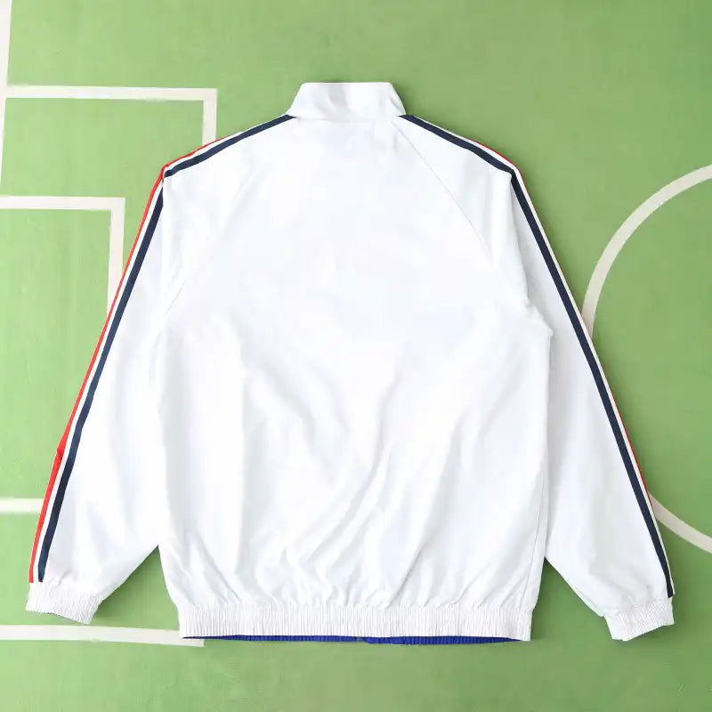 Frankreich Retro Vintage Wende-Windjacke - Wendbare Jacke