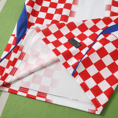 Kroatien 2026 WM Kinder Fußball Trikot Set Weiß