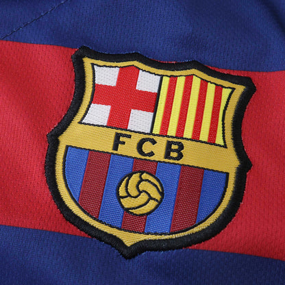 FC Barcelona 2015-2016 Season Home Retro Football Jersey Trikot Maillot