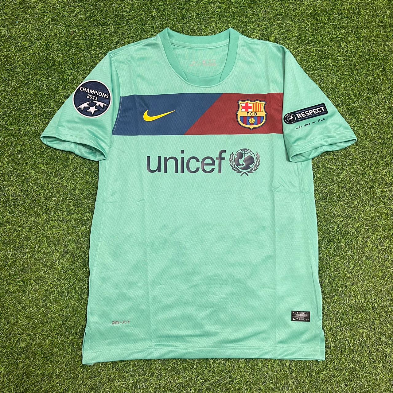 Cesc Fabregas Barcelona 2011 Auswärts-Retro-Fußballtrikot-Set