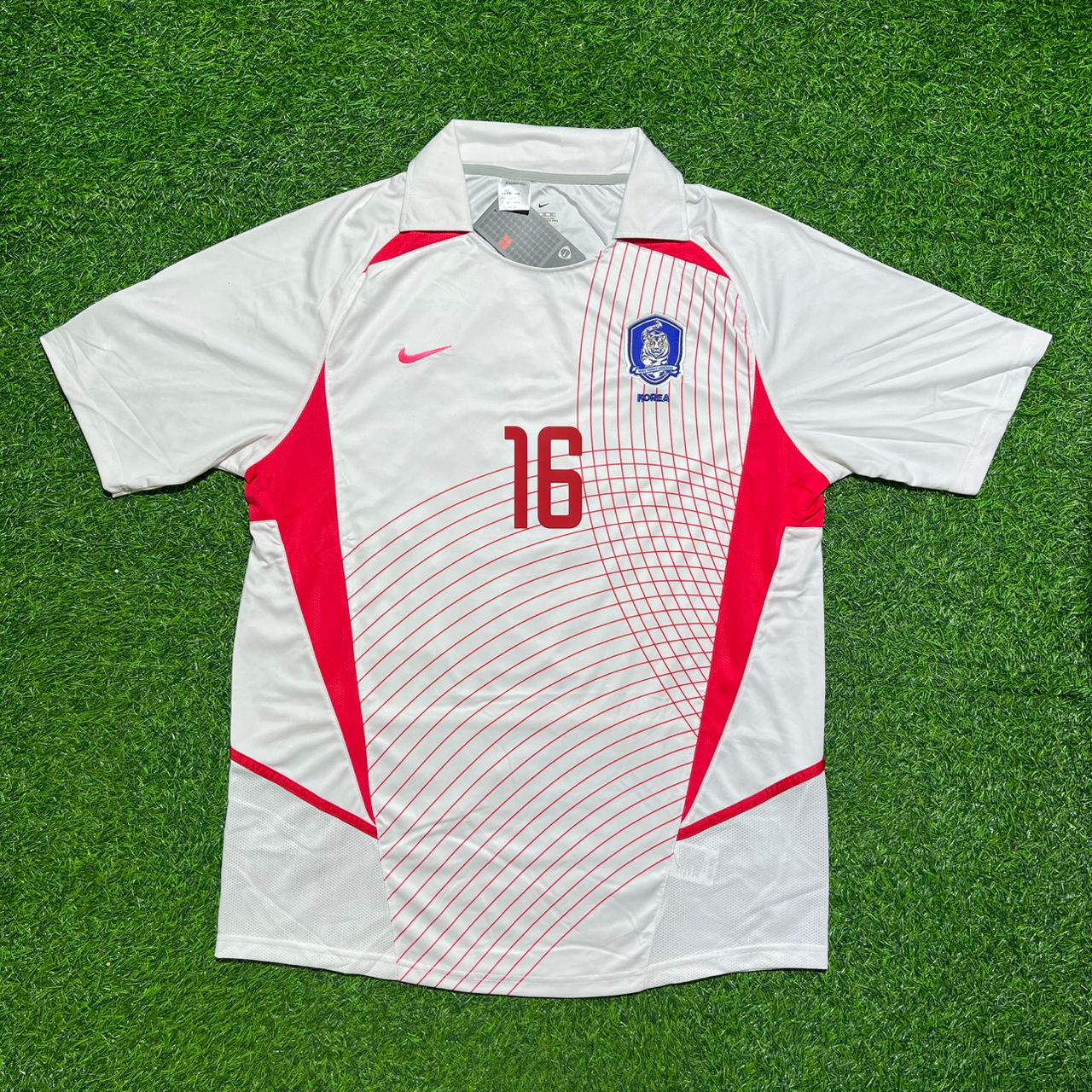 Cha Du-ri South Korea 2002 World Cup Football Jersey