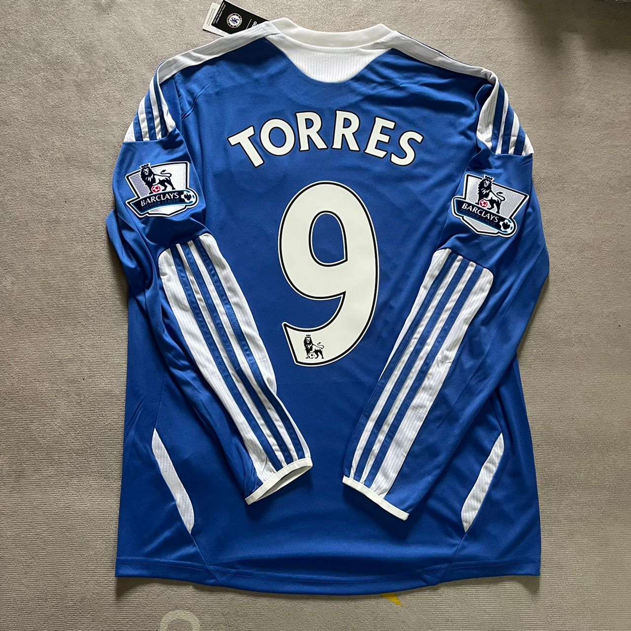 Fernando Torres Chelsea 2011-2013 Langarm-Saisontrikot