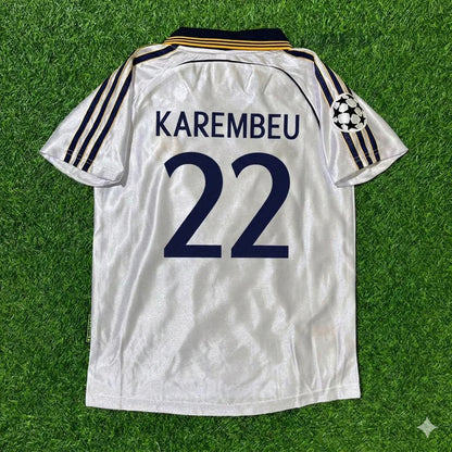 Christian Karembeu 22- Real Madrid 1998/2000 Retro Football Jersey
