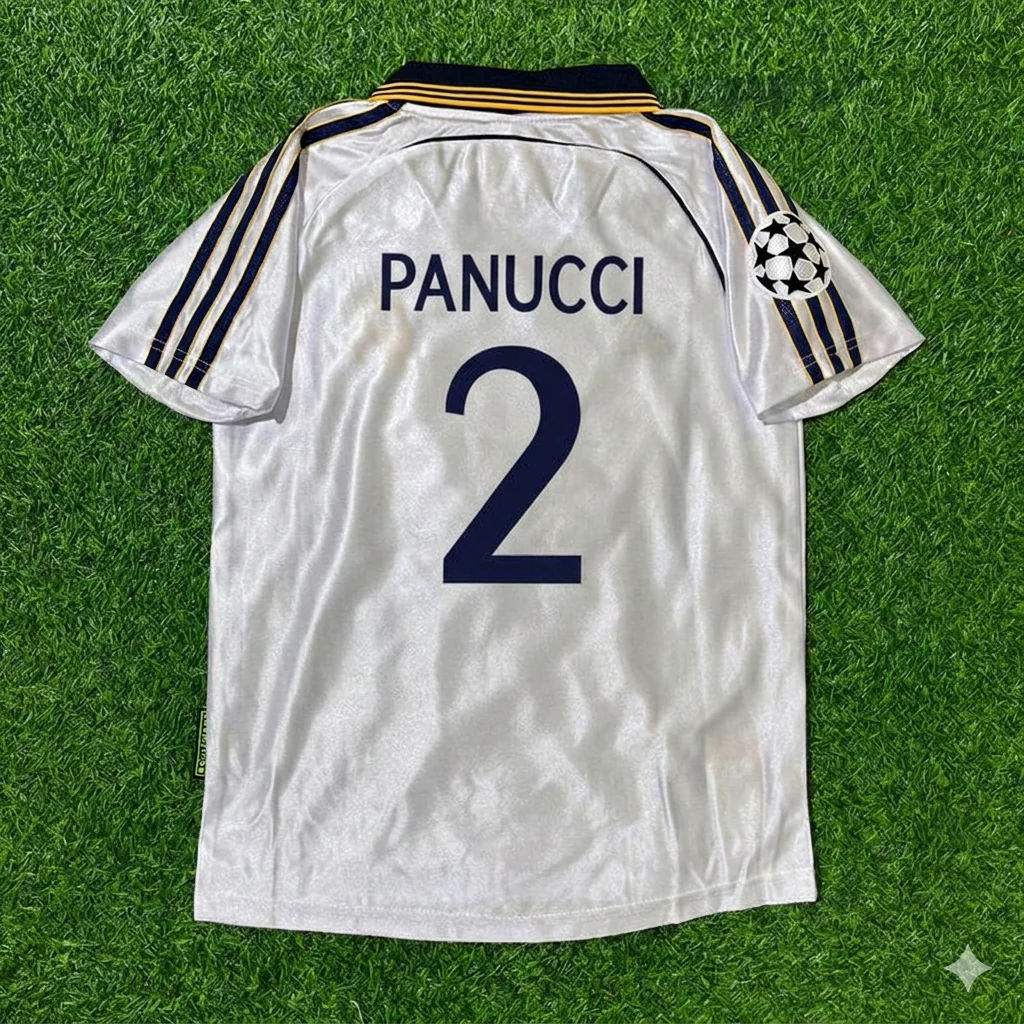 Christian Panucci 2- Real Madrid 1998/2000 Retro Football Jersey
