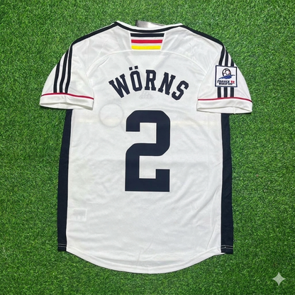Germany 1998 World Cup Retro Football Jersey – Christian Worns